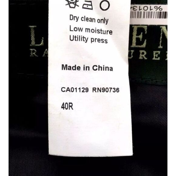 Lauren Ralph Lauren Men's 100% Camel Hair Blazer Jacket Size 40R Sport Coat - Picture 4 of 6